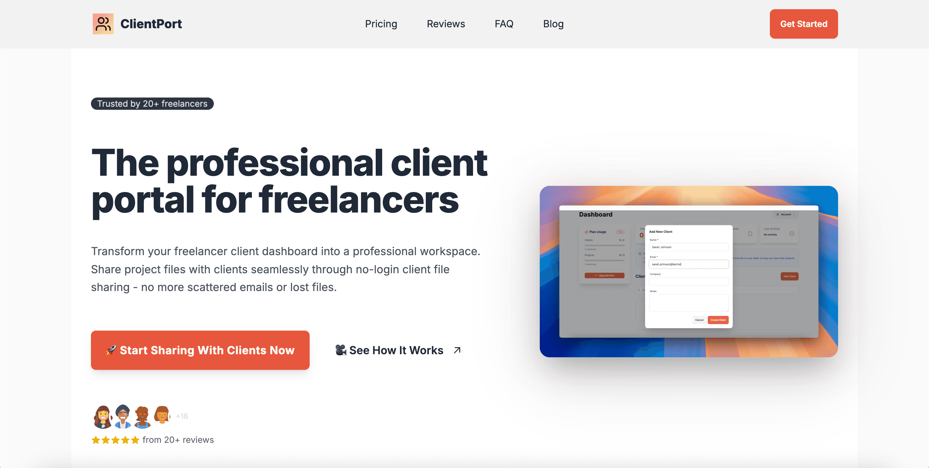 ClientPort project